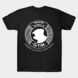 White Gorilla Gym T-Shirt